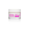 rosehip overnight resync white jar with white lid and bright pink writing packshot on white background