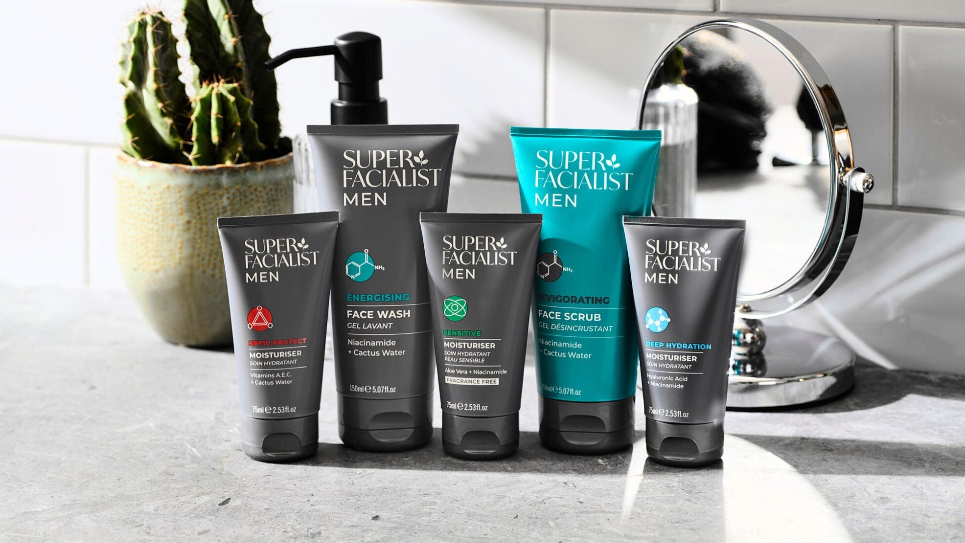 Skincare for Men : Unveiling the Re-launch of Super Facialist Men!
