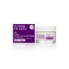 retinol resync night cream white jar next to purple carton packshot