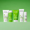 Super Facialist Salicylic Acid Range on a green background
