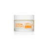 Vitamin C frosted jar packshot with bright orange logo and text.