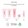 How to use infographic. Use as a second step of your skincare regimen after cleansing to nourish the skin.