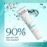 90% agree skin feels more hydrated super facialist vegan collagen clinical trials text next to tube in water