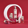 Super facialist hexapeptide full range on red background