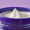 Night cream in a jar close up
