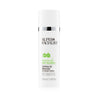 Salicylic acid white gel moisturiser tube bottle on white background